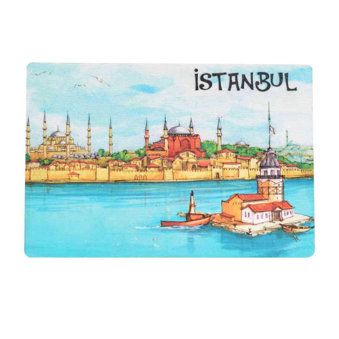 Istanbul Skyline Wall Art