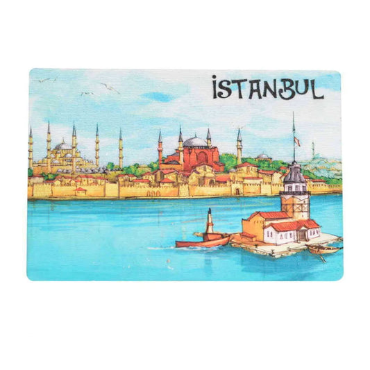 Istanbul Skyline Wall Art